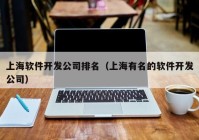 上海软件开发公司排名（上海有名的软件开发公司）