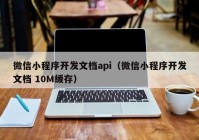 微信小程序开发文档api（微信小程序开发文档 10M缓存）